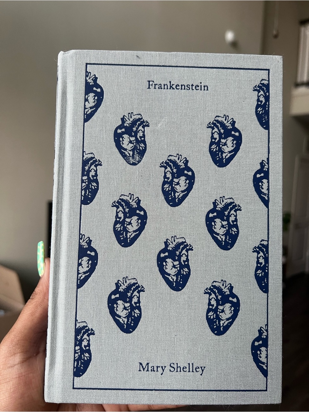 Frankenstein by Mary Shelley - Decorative Hardcover